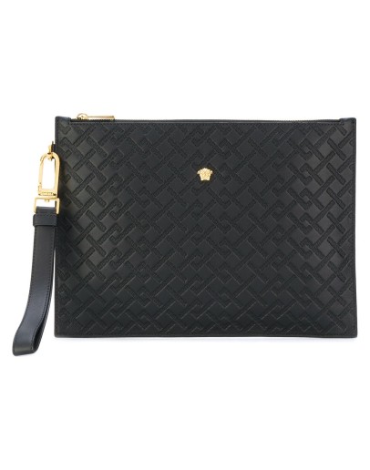 Medusa clutch bag