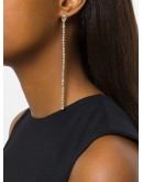 asymmetric Medusa drop earrings
