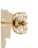 asymmetric Medusa drop earrings