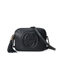 Soho small leather disco bag