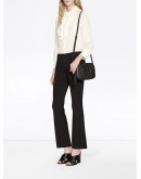 Soho small leather disco bag