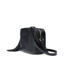 Soho small leather disco bag