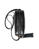 Soho small leather disco bag