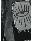 Dank patches loose jeans 