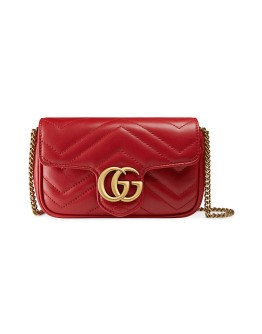 GG Marmont matelassé leather super mini bag
