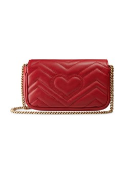 GG Marmont matelassé leather super mini bag