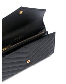 large Monogram flap wallet