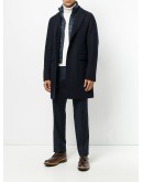 hybrid single breasted coat