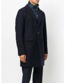 hybrid single breasted coat