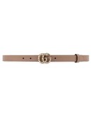 pearl Double G buckle belt