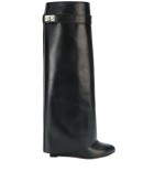 Shark Lock knee-high boots