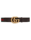 Web belt with Double G buckle