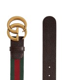 Web belt with Double G buckle
