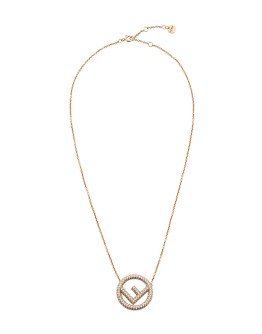 logo pendant necklace