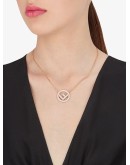 logo pendant necklace