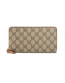 GG Supreme zip around wallet