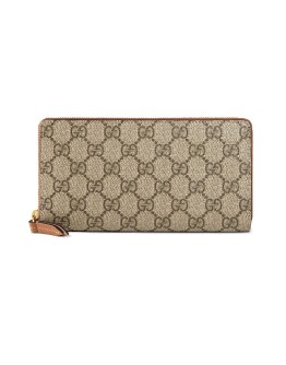 GG Supreme zip around wallet