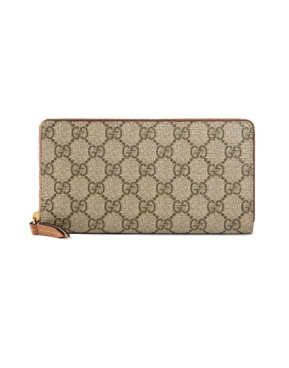 GG Supreme zip around wallet