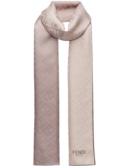 FF monogram jacquard scarf