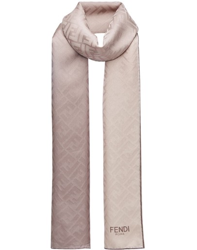 FF monogram jacquard scarf