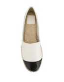 colour block flat espadrilles