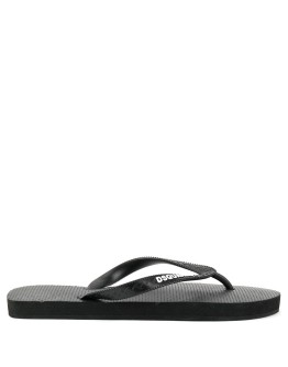 logo flip flops