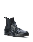 contrast chelsea boots