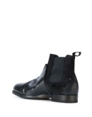 contrast chelsea boots