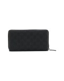 logo plaque zip wallet