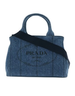 denim 2way bag