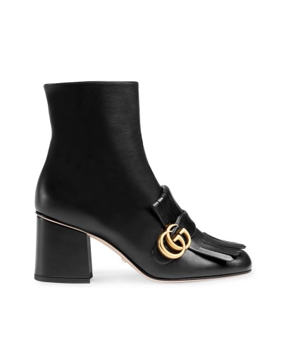 Black Marmont 70 Leather ankle boots