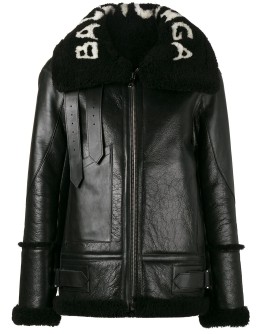 Le Bombardier Oversized Shearling Jacket