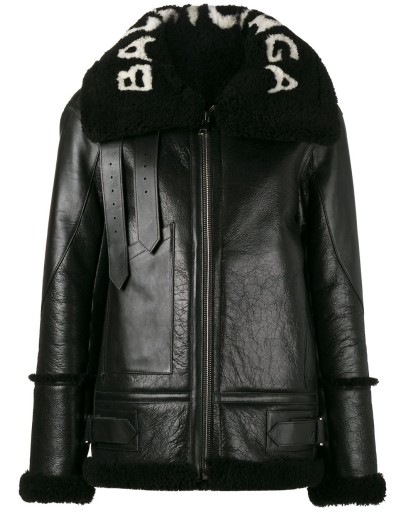 Le Bombardier Oversized Shearling Jacket