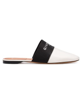 pointed toe logo mules