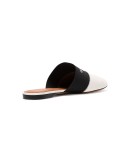 pointed toe logo mules