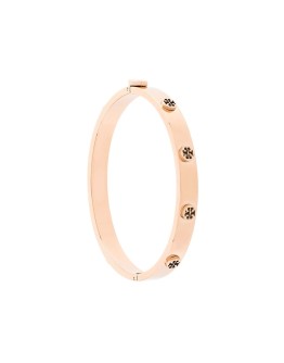 logo stud hinge bracelet