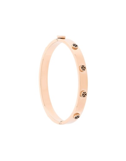 logo stud hinge bracelet