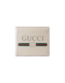 Gucci Print leather bi-fold wallet