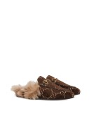 Princetown GG velvet slippers