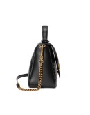 black GG Marmont small top handle bag