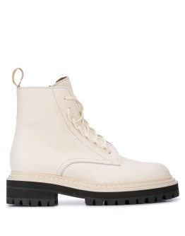 lace-up ankle boots