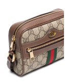 Brown Ophidia GG Supreme mini bag