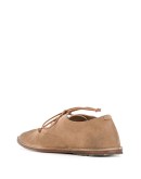 distressed derby shoes