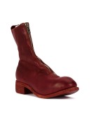 zip-up ankle boots