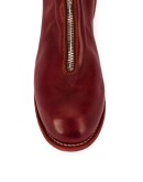 zip-up ankle boots