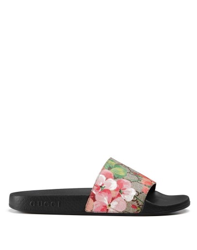 GG Blooms Supreme slide sandals