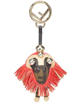 Space monkey bag charm