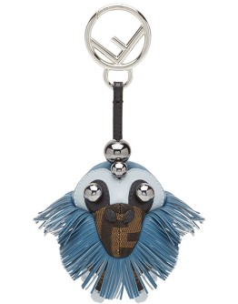 Space monkey bag charm
