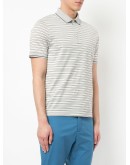 striped polo shirt