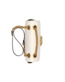 white GG Marmont matelassé mini bag 
